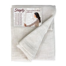 Paire de rideaux en verre