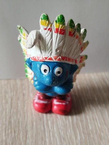Figurine vintage schtroumpf - figurine,