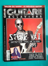 Magazine Guitare & Claviers n°161 Nuno Steve Vai Nuno Bettencourt Faith no more