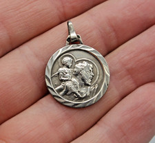 BEAU PENDENTIF MEDAILLE ARGENT