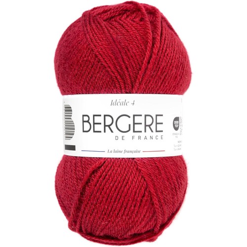 Pelote laine grenat - de,