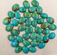 AA++ Mohave Turquoise forme ovale cabochon pierre précieuse en vrac lot en gros