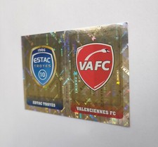Panini Estac Troyes Valenciennes FC Foot 2018 2019 écusson