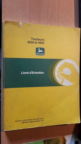 John deere tracteur 4650 - deere, 4850