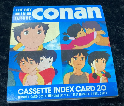 Future boy conan cassette - conan,