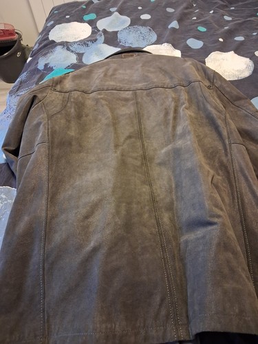 Veste cuir noire homme xl - cuir,