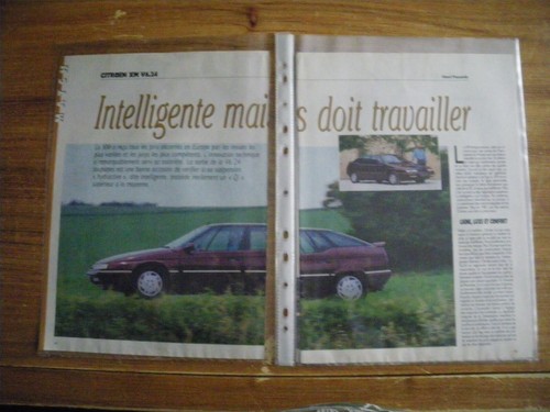 Essai citroen xm v6 - xm,