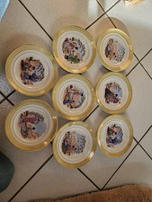 Service Céranord Saint-Amand “Butterfly” – décor oriental/japonisant – assiettes