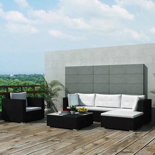 Salon jardin pcs - 6, avec