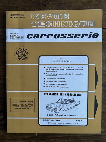 Revue technique carrosserie - technique,