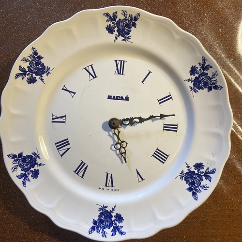 Assiettes anciennes pendule - assiettes,