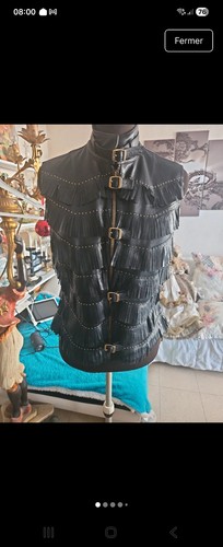 Versace couture veste sans - versace,
