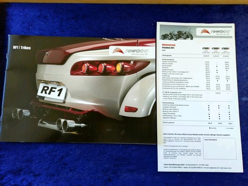 Rewaco trikes rf1 - trikes, brochure