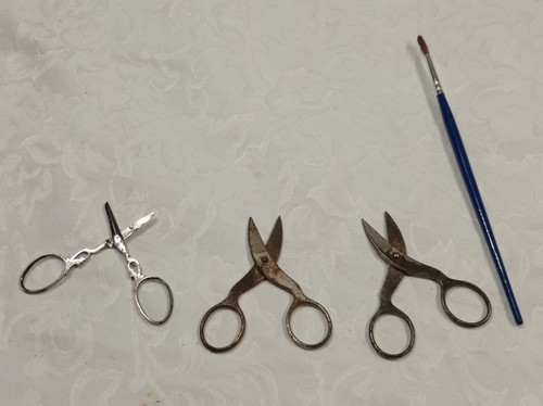 Lot mini ciseaux anciens - 3,