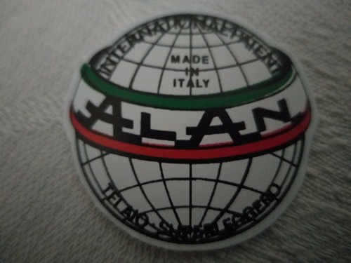 Alan badge autocollant avant - badge,