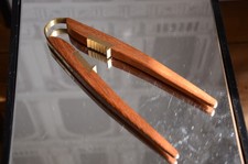 POUL KNUDSEN CASSE NOIX-NOISETTES EN TECK ET LAITON VERS 1950-1960 PARFAIT ETAT