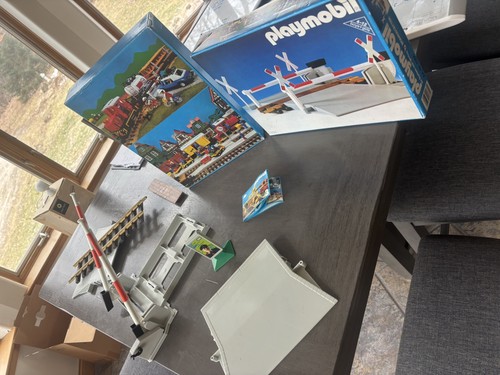 Playmobil train crossing 4364 - train,