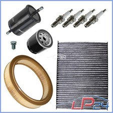FILTRE À HUILE AIR HABITACLE ESSENCE+BOUGIES "D" POUR VW POLO 6N 6N1 6K 1.0-1.6