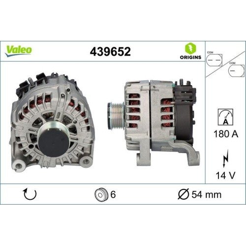 Alternateur valeo 439652 - alternateur,