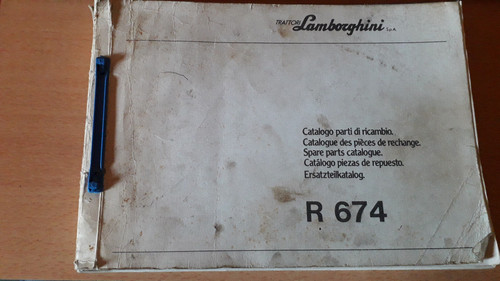 Lamborghini tracteur r674 r - -,