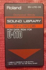 ROLAND  CARTE SN-U110-06  POUR U110/U220/D70