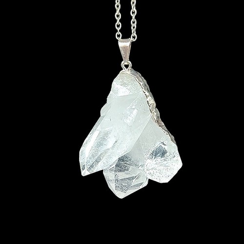 Collier pendentif cristal - en,