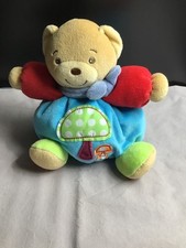 Doudou kaloo ours boule bleu