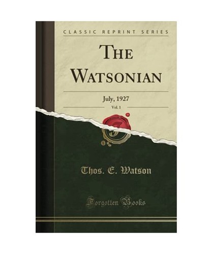 The watsonian vol - the, 1: