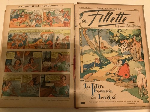 Album fillette reliure - "fillette", des