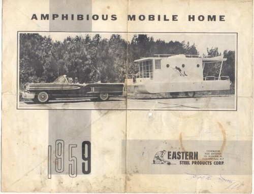 1959 amphibious mobile - amphibious, home