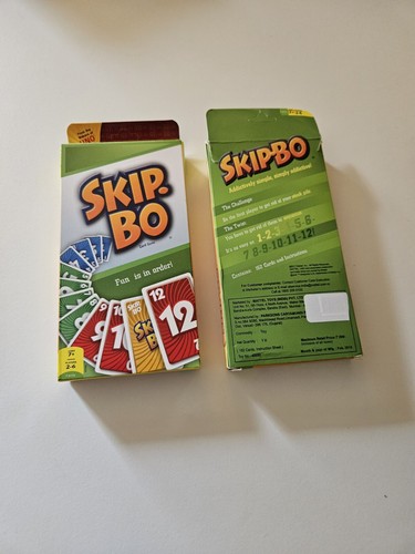 Jeu cartes skip bo - jeu, de
