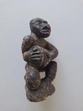Sculpture statue Nomoli , stone Africa figurine statuette africaine en pierre