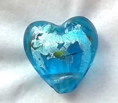 Perle verre lampwork - 1, en