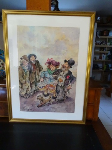 Superbe tableau fred - tableau, pailhÈs