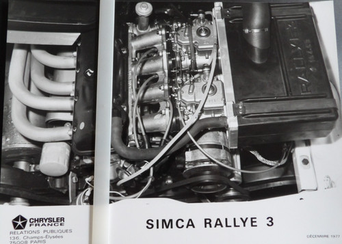 Photo presse simca 1000 rallye - 1000,