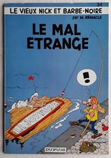 VIEUX NICK ET BARBE NOIRE 24 LE MAL ETRANGE (REMACLE) DUPUIS EO 1982 TBE
