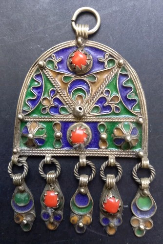 Ancien pendentif tiznit - ancien,