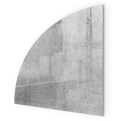 Plaque verre pour cheminée - plaque,