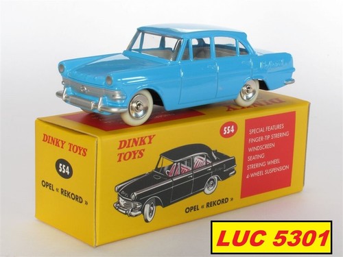 Opel rekord berline bleue hors - berline,