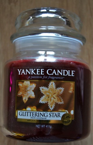 Yankee candle glittering star - candle,