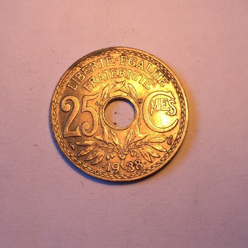 Centimes lindauer 1938 n2 - 25,