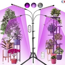 Railee Lampe de Plante 120 LED Lampe de Croissance pour Plantes avec Trépied 