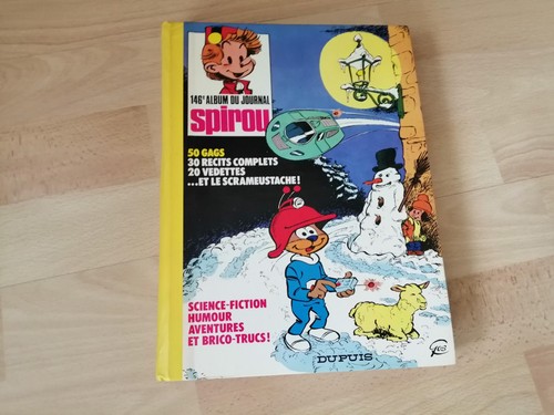 Album reliure spirou - bd,