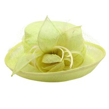 Chapeau fleur bouton voilette - bouton,