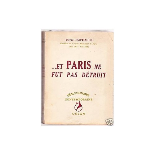 Paris fut pas détruit - paris,