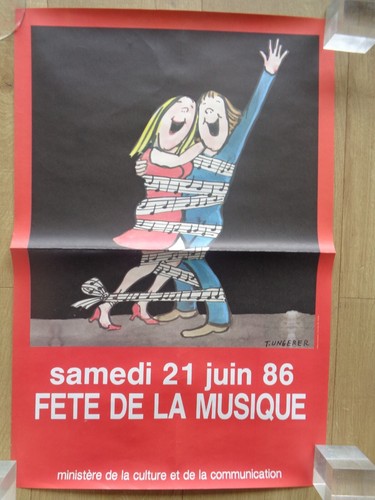 Affiche fete musique - fete, la