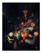 Affiche vintage nature morte