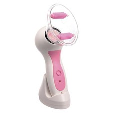 Ventouse Aspirante Palper Rouler 23cm Blanc & Rose