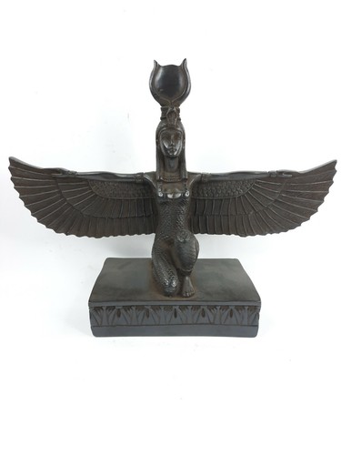 Statue unique isis horus - unique, d'isis