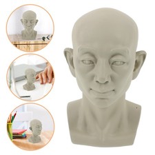  Tête buste Statue décor Imitation plâtre classique buste Figurine personnage